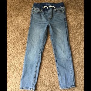 Boys size 8 pull-on denim - EUC